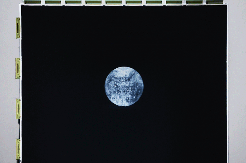 Cristal Liquide, vue d'exposition, Home Alone, Victor ANDRÉ