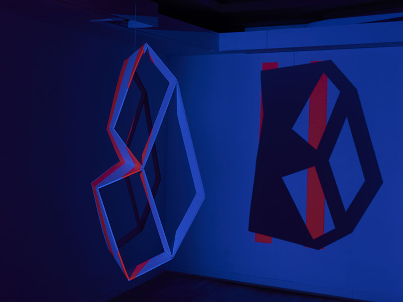 Mouvement 1, vue d'exposition, La Cabine, Victor ANDRÉ