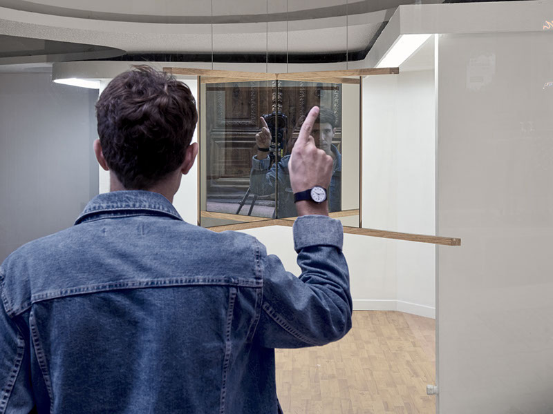 Panopticon, vue d'exposition, La Cabine, Victor ANDRÉ